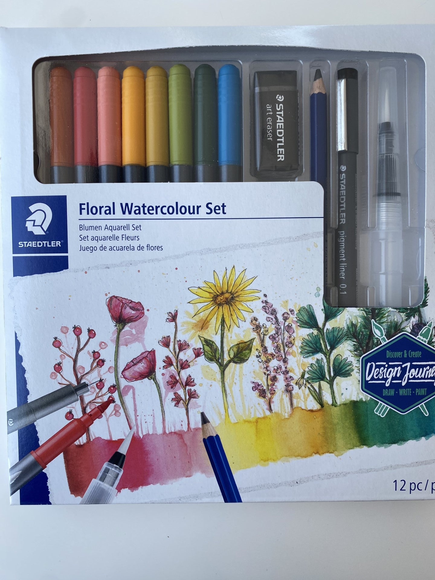 Staedtler Double-Ended Watercolor Brush Pen Sets