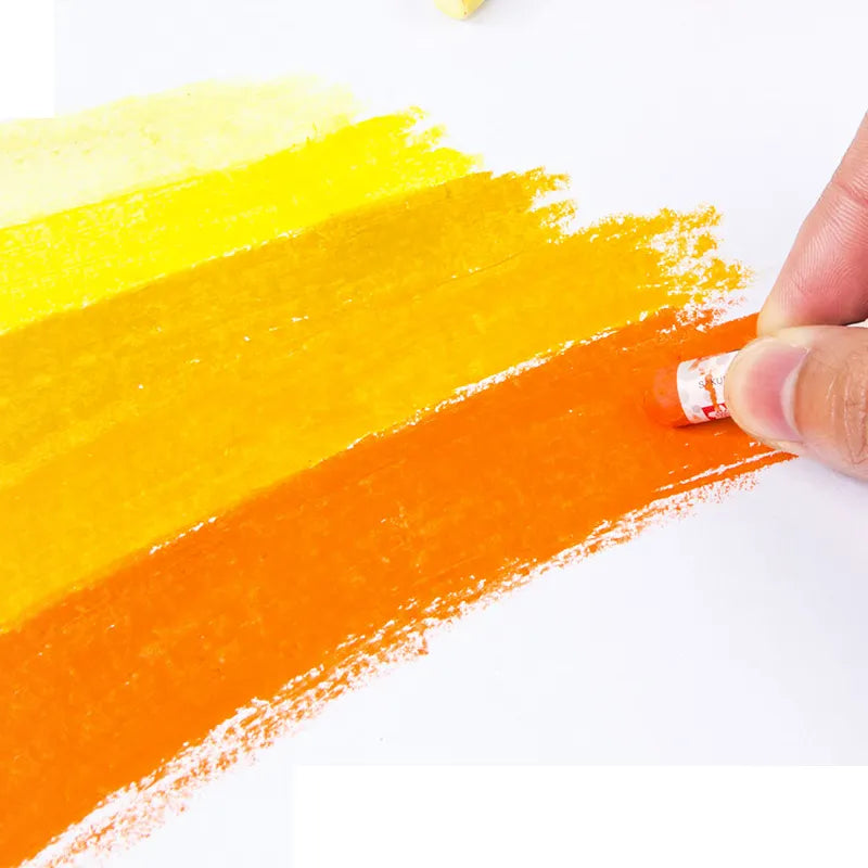 Crayon oil pastel set with vibrant colors – Jennvic
